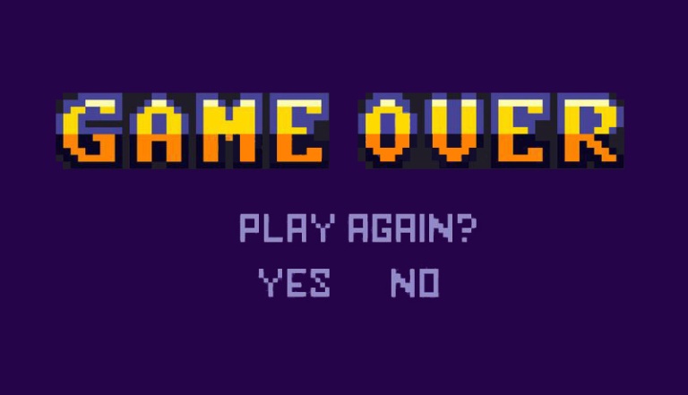 img - game over play again