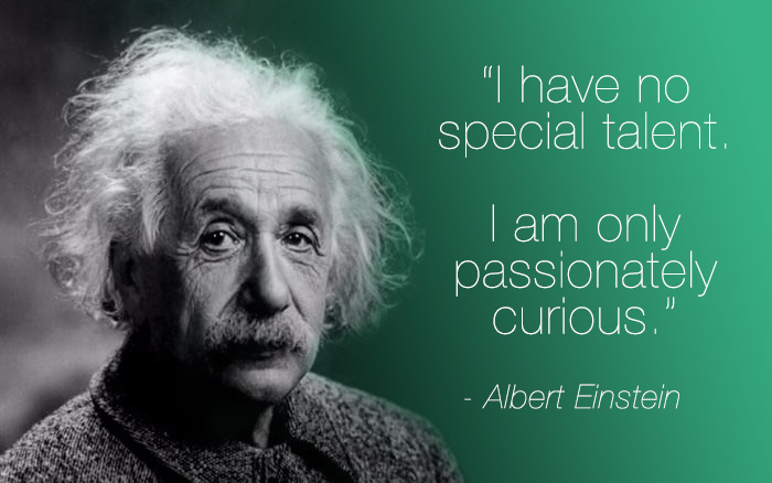 img - quote einstein passionately curious