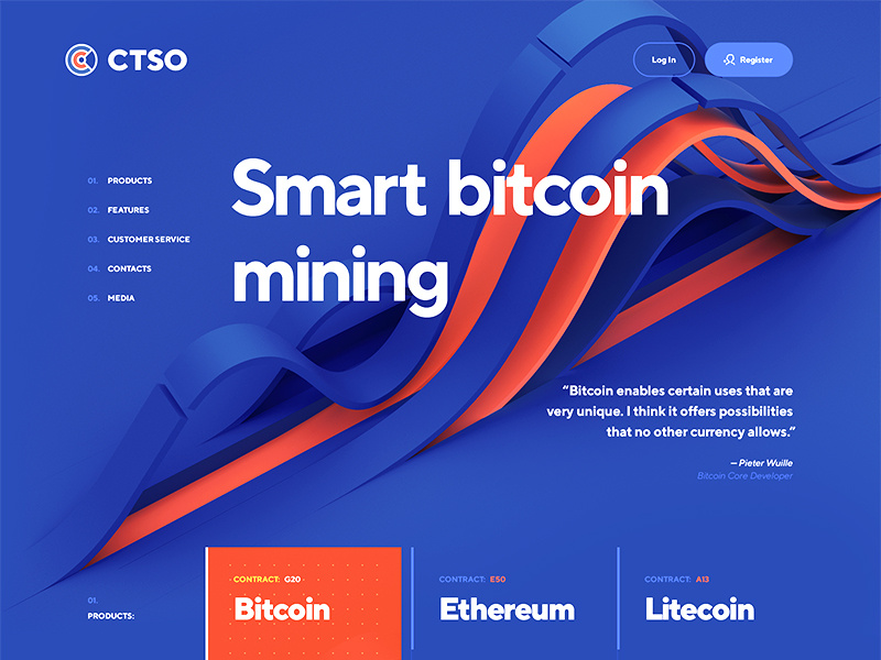 img - flat design with 3d objects bitcoin
